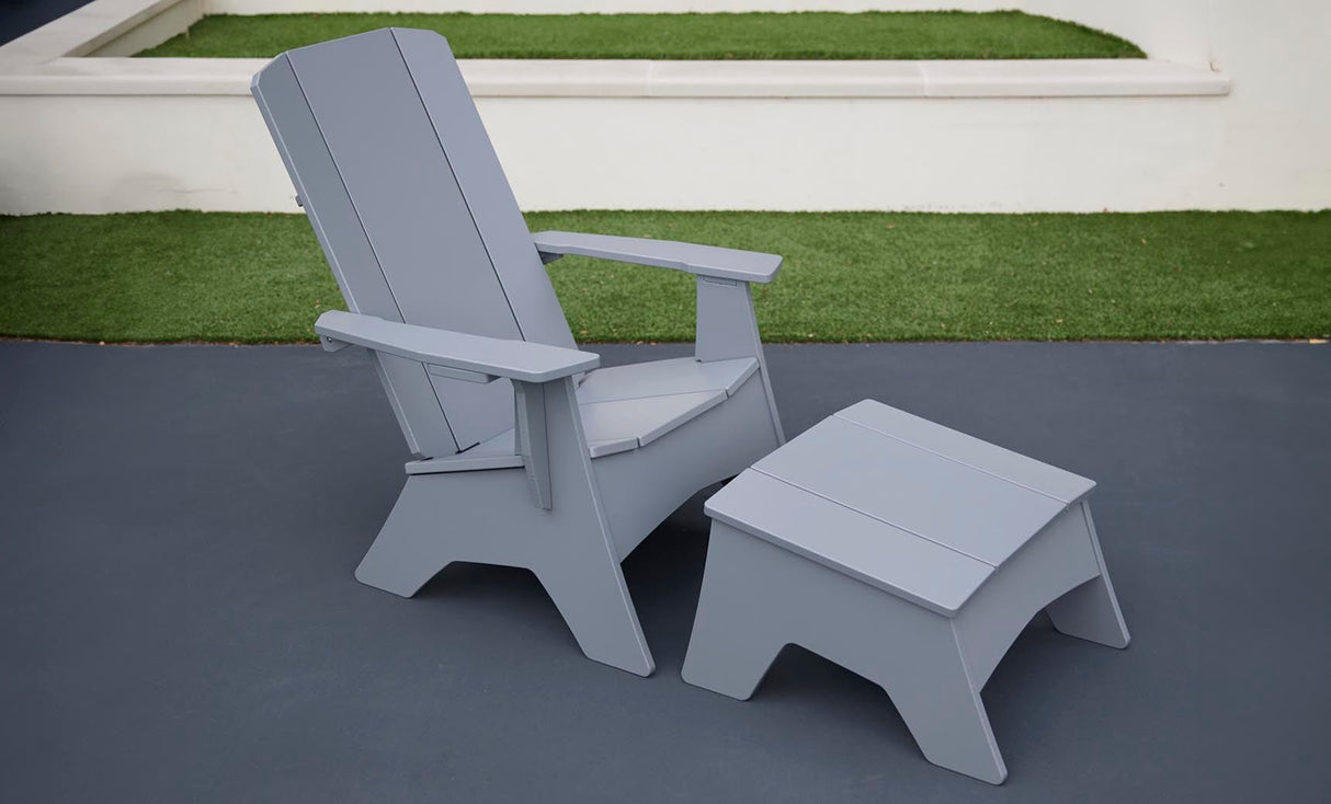 Ledge Lounger Mainstay Adirondack Ottoman - Fit - Majestic Patio