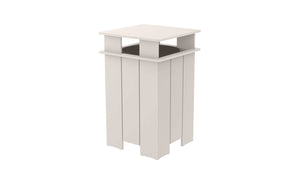 Ledge Lounger Mainstay Square Trash Bin - Majestic Patio