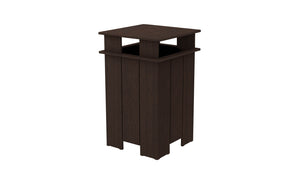 Ledge Lounger Mainstay Square Trash Bin - Majestic Patio