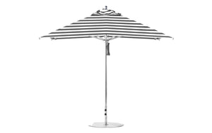 Ledge Lounger Premier Aluminum Umbrella - 10' Square Pulley - Majestic Patio