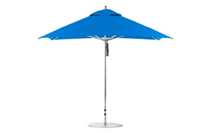 Ledge Lounger Premier Aluminum Umbrella - 10' Square Pulley - Majestic Patio