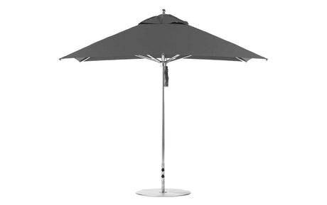 Ledge Lounger Premier Aluminum Umbrella - 10' Square Pulley - Majestic Patio