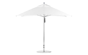 Ledge Lounger Premier Aluminum Umbrella - 10' Square Pulley - Majestic Patio