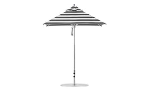 Ledge Lounger Premier Aluminum Umbrella - 6.5' Square Pulley - Majestic Patio