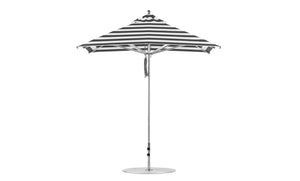 Ledge Lounger Premier Aluminum Umbrella - 7.5' Square Pulley - Majestic Patio