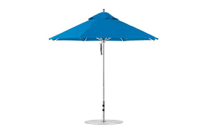 Ledge Lounger Premier Aluminum Umbrella - 9' Octagon Pulley - Majestic Patio