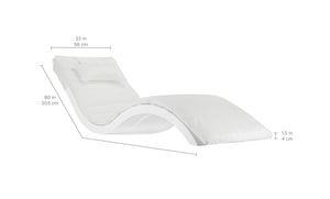 Ledge Lounger Signature Chaise Cushion - Majestic Patio