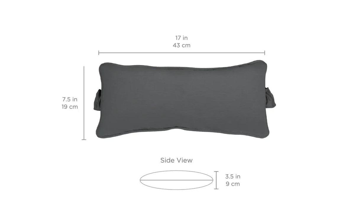 Ledge Lounger Signature Headrest Pillow - Majestic Patio