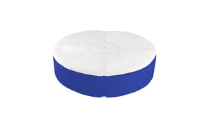 Ledge Lounger Signature Round Sunbed - Majestic Patio