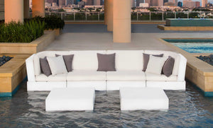 Ledge Lounger Signature Sectional Middle - Majestic Patio