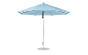 Ledge Loungers Essential Fiberglass Umbrella - 11' Octagon Pulley - Majestic Patio