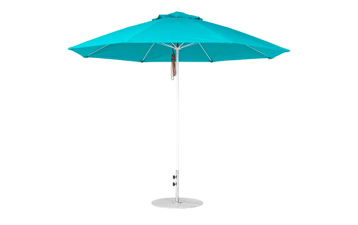 Ledge Loungers Essential Fiberglass Umbrella - 11' Octagon Pulley - Majestic Patio