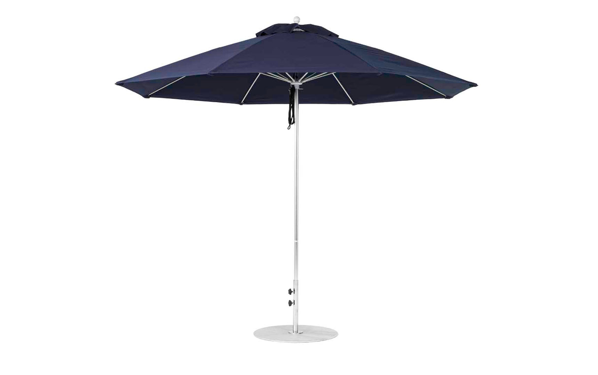 Ledge Loungers Essential Fiberglass Umbrella - 11' Octagon Pulley - Majestic Patio