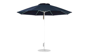 Ledge Loungers Essential Fiberglass Umbrella - 11' Octagon Pulley - Majestic Patio