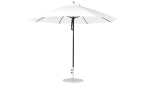 Ledge Loungers Essential Fiberglass Umbrella - 11' Octagon Pulley - Majestic Patio