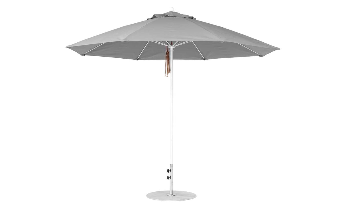 Ledge Loungers Essential Fiberglass Umbrella - 11' Octagon Pulley - Majestic Patio