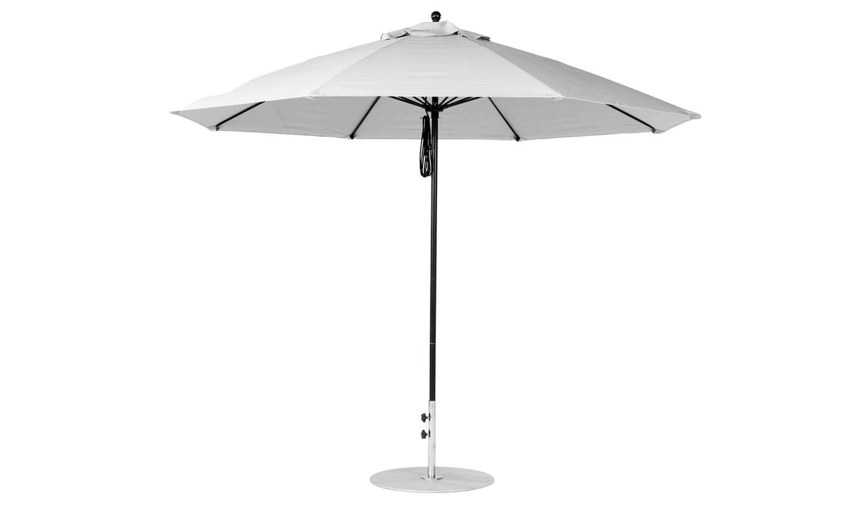 Ledge Loungers Essential Fiberglass Umbrella - 11' Octagon Pulley - Majestic Patio