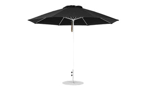 Ledge Loungers Essential Fiberglass Umbrella - 11' Octagon Pulley - Majestic Patio