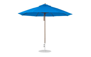 Ledge Loungers Essential Fiberglass Umbrella - 11' Octagon Pulley - Majestic Patio