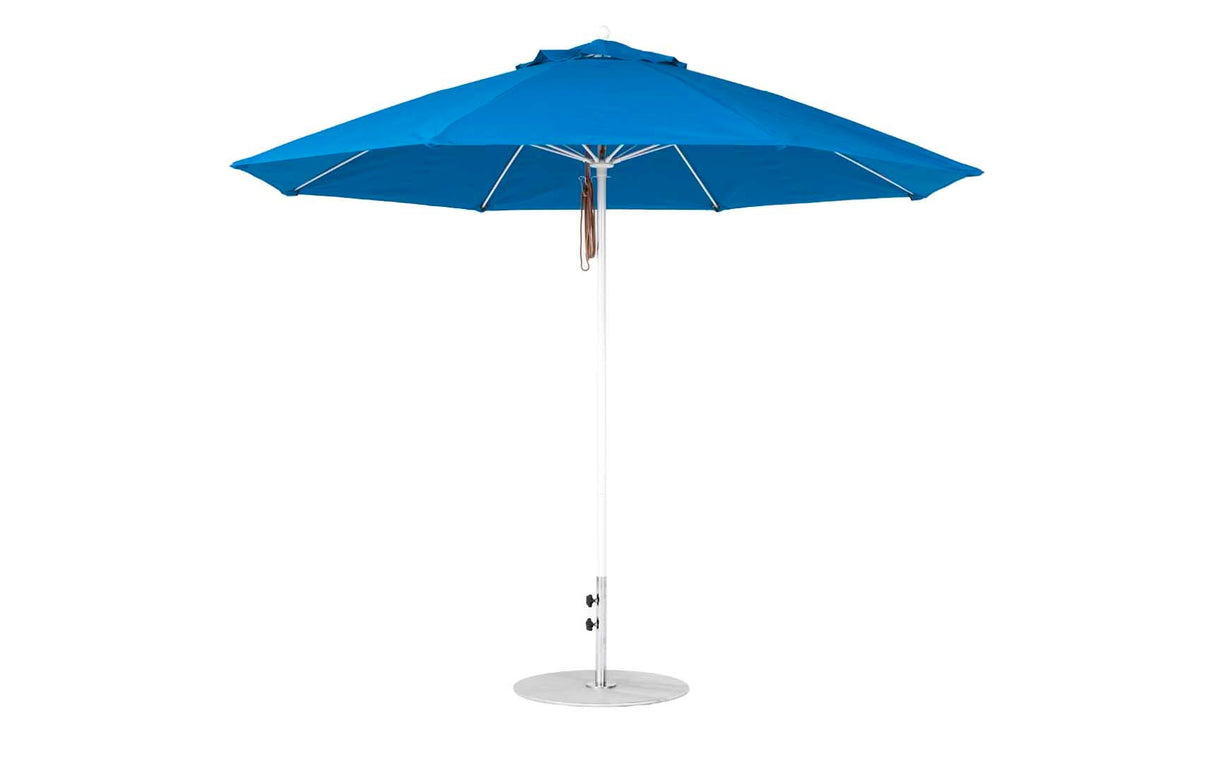 Ledge Loungers Essential Fiberglass Umbrella - 11' Octagon Pulley - Majestic Patio