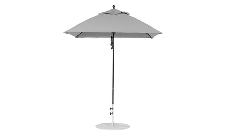 Ledge Loungers Essential Fiberglass Umbrella - 6.5' Square Pulley - Majestic Patio