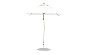 Ledge Loungers Essential Fiberglass Umbrella - 6.5' Square Pulley - Majestic Patio