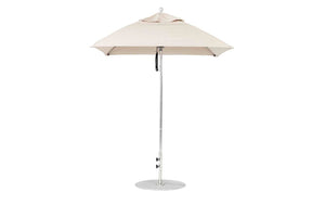 Ledge Loungers Essential Fiberglass Umbrella - 6.5' Square Pulley - Majestic Patio