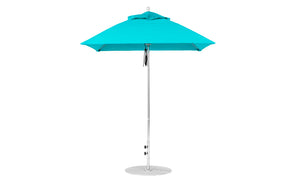 Ledge Loungers Essential Fiberglass Umbrella - 6.5' Square Pulley - Majestic Patio