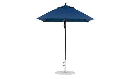 Ledge Loungers Essential Fiberglass Umbrella - 6.5' Square Pulley - Majestic Patio