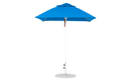 Ledge Loungers Essential Fiberglass Umbrella - 6.5' Square Pulley - Majestic Patio