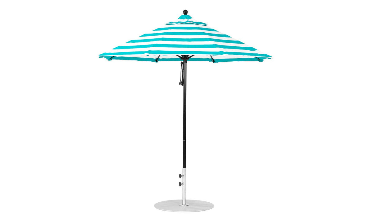 Ledge Loungers Essential Fiberglass Umbrella - 7.5' Octagon Pulley - Majestic Patio