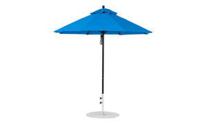 Ledge Loungers Essential Fiberglass Umbrella - 7.5' Octagon Pulley - Majestic Patio