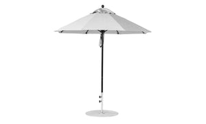 Ledge Loungers Essential Fiberglass Umbrella - 7.5' Octagon Pulley - Majestic Patio