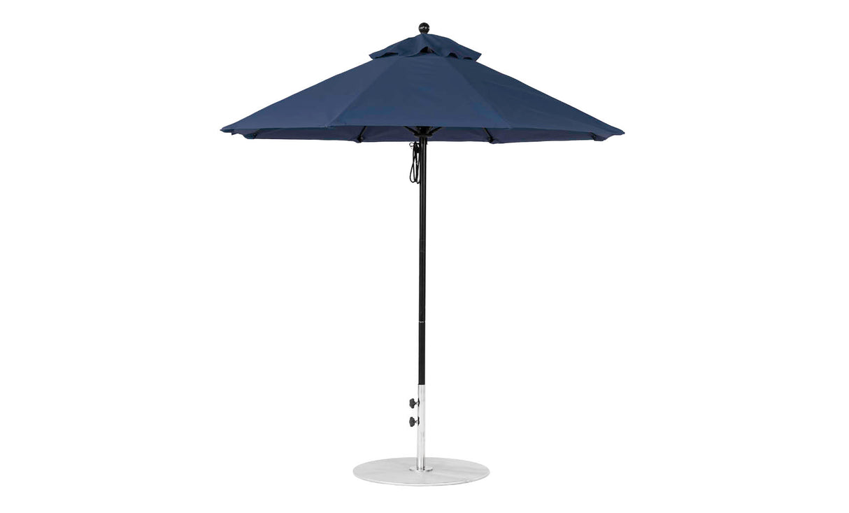 Ledge Loungers Essential Fiberglass Umbrella - 7.5' Octagon Pulley - Majestic Patio