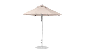 Ledge Loungers Essential Fiberglass Umbrella - 7.5' Octagon Pulley - Majestic Patio