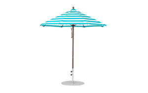 Ledge Loungers Essential Fiberglass Umbrella - 7.5' Octagon Pulley - Majestic Patio