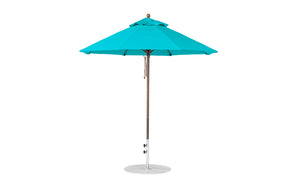 Ledge Loungers Essential Fiberglass Umbrella - 7.5' Octagon Pulley - Majestic Patio