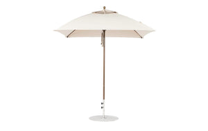 Ledge Loungers Essential Fiberglass Umbrella - 7.5' Square Pulley - Majestic Patio