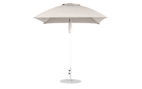 Ledge Loungers Essential Fiberglass Umbrella - 7.5' Square Pulley - Majestic Patio