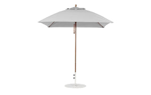 Ledge Loungers Essential Fiberglass Umbrella - 7.5' Square Pulley - Majestic Patio