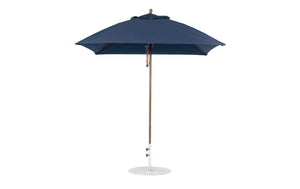 Ledge Loungers Essential Fiberglass Umbrella - 7.5' Square Pulley - Majestic Patio