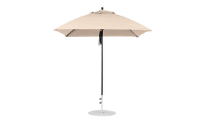 Ledge Loungers Essential Fiberglass Umbrella - 7.5' Square Pulley - Majestic Patio