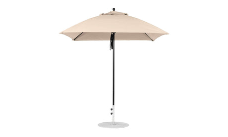 Ledge Loungers Essential Fiberglass Umbrella - 7.5' Square Pulley - Majestic Patio