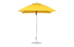 Ledge Loungers Essential Fiberglass Umbrella - 7.5' Square Pulley - Majestic Patio