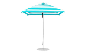 Ledge Loungers Essential Fiberglass Umbrella - 7.5' Square Pulley - Majestic Patio