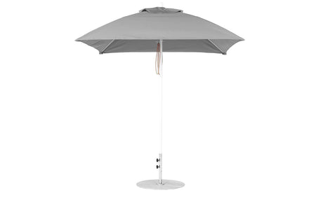 Ledge Loungers Essential Fiberglass Umbrella - 7.5' Square Pulley - Majestic Patio