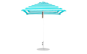 Ledge Loungers Essential Fiberglass Umbrella - 7.5' Square Pulley - Majestic Patio