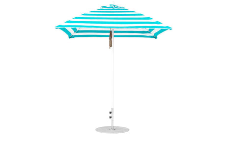 Ledge Loungers Essential Fiberglass Umbrella - 7.5' Square Pulley - Majestic Patio