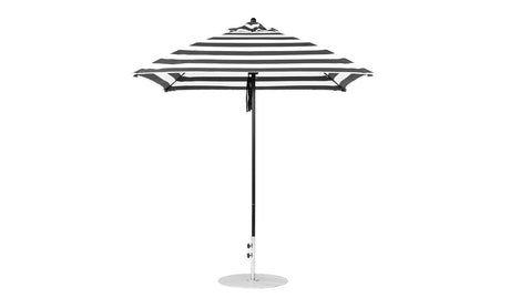 Ledge Loungers Essential Fiberglass Umbrella - 7.5' Square Pulley - Majestic Patio