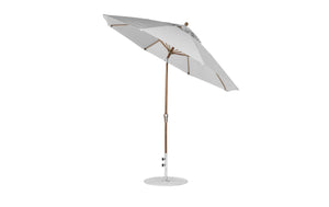 Ledge Loungers Essential Fiberglass Umbrella - 9' Octagon Crank Auto Tilt - Majestic Patio